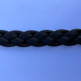 Treccia 3 Capi Mignon in Gomma Piuma mm 25 – Colore Nero