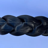 Treccia 3 Capi Mignon in Gomma Piuma mm 25 – Colore Nero