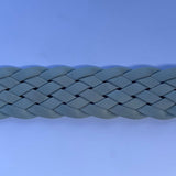 Treccia in Pelle Mignon mm 12 – Colore Carta da Zucchero