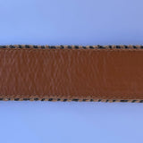 Treccia "Jacky" mm 35 – Colore Marrone/Cuoio