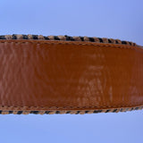 Treccia "Jacky" mm 35 – Colore Marrone/Cuoio