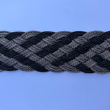 Treccia “Taormina” mm 45 – Colore Nero/Peltro