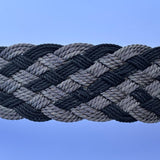 Treccia “Taormina” mm 45 – Colore Nero/Peltro