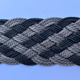 Treccia “Taormina” mm 45 – Colore Nero/Peltro